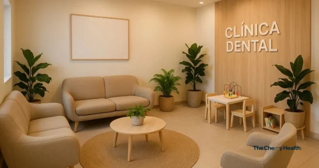 sala de espera clinica dental