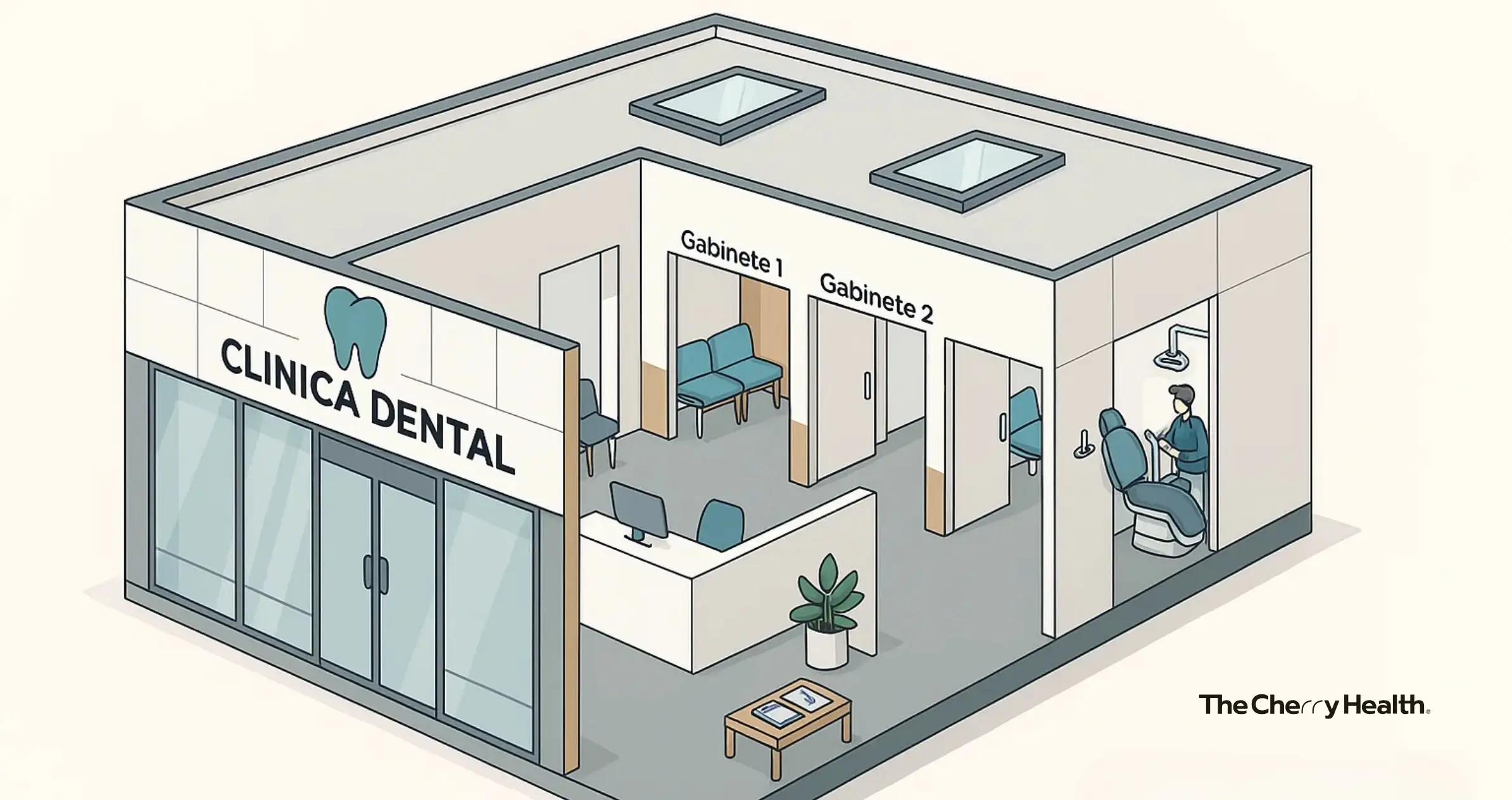 Clínica dental dibujo: cómo pasar del boceto al espacio que realmente funciona