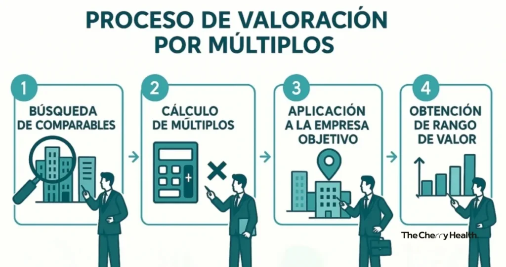 valorar una empresa utilizando múltiplos EBITDA